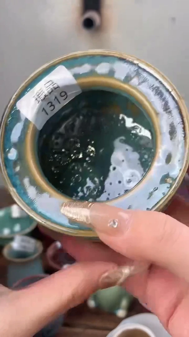 【闪购商品】摆件钧瓷手工茶器窑变