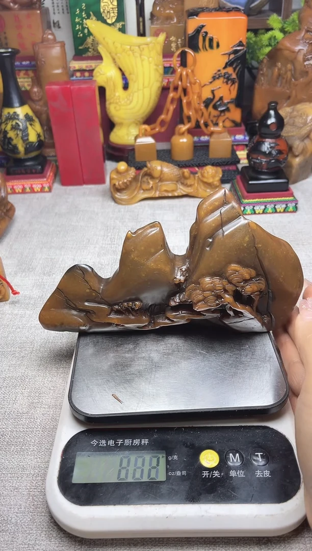 寿山石印石纯天然石料