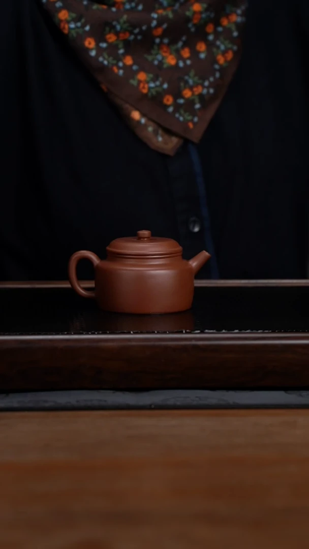 茶壶紫砂130cc黄龙山原矿底槽清德钟12