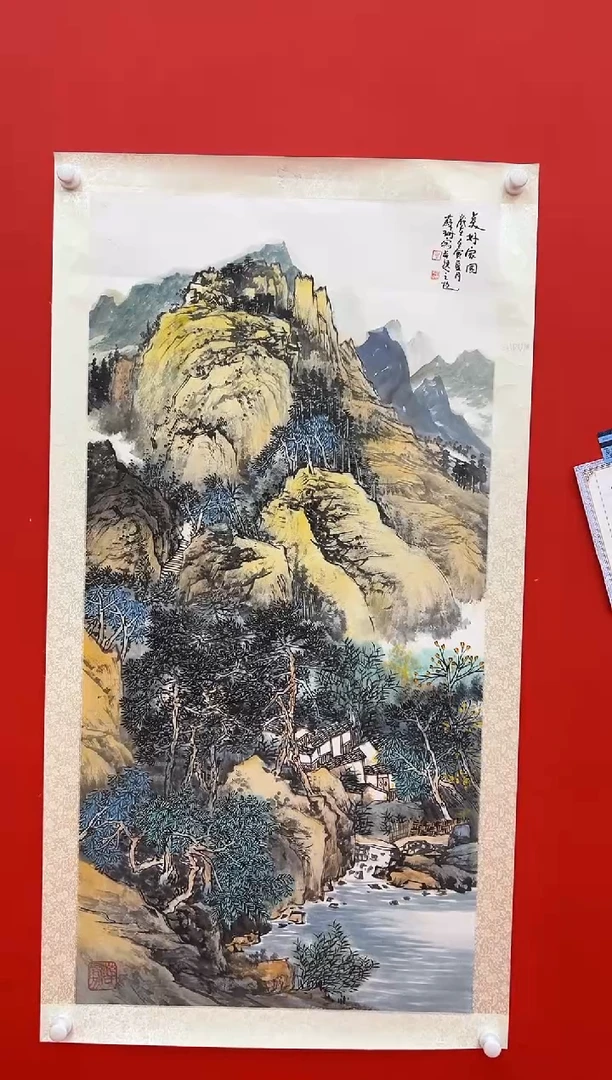 国画苏珊老师展览精品