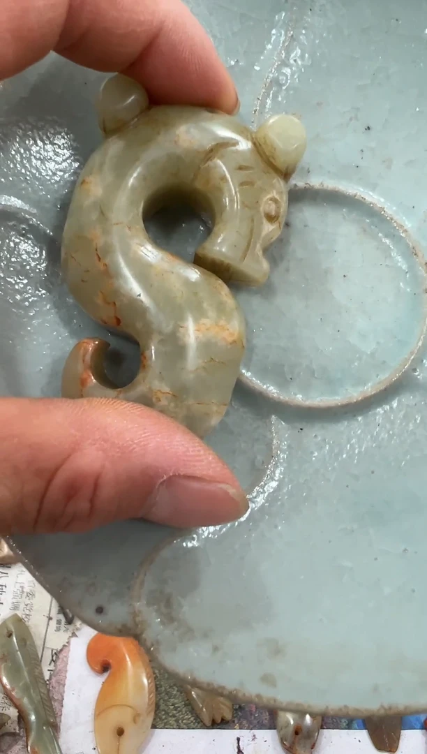 瓷片手工，手绘，陶瓷