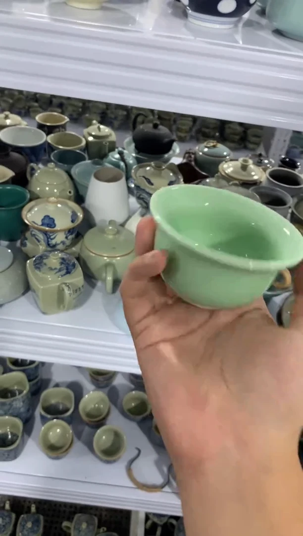 茶壶、盖碗、主人杯、客杯（轻轻微瑕介意勿拍）