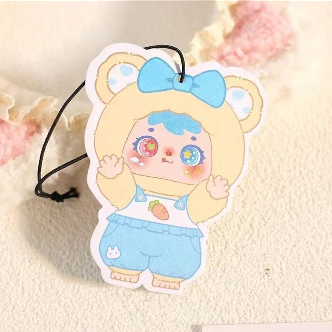 三小毛正版香薰片盲盒公仔