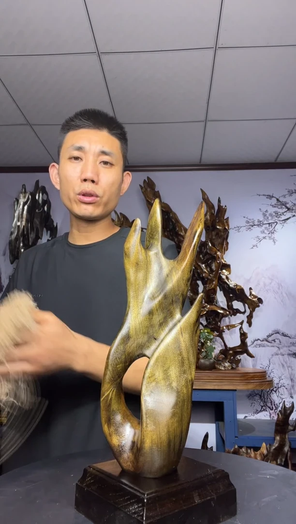 金丝楠木雕款M*Y金丝楠木工艺品摆件