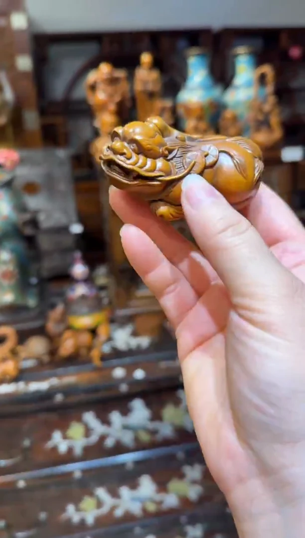 木黄杨木貔貅68.88888888888