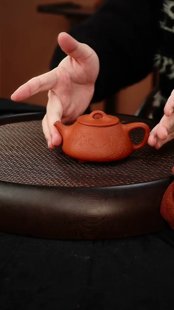茶壶紫砂石瓢 降坡泥