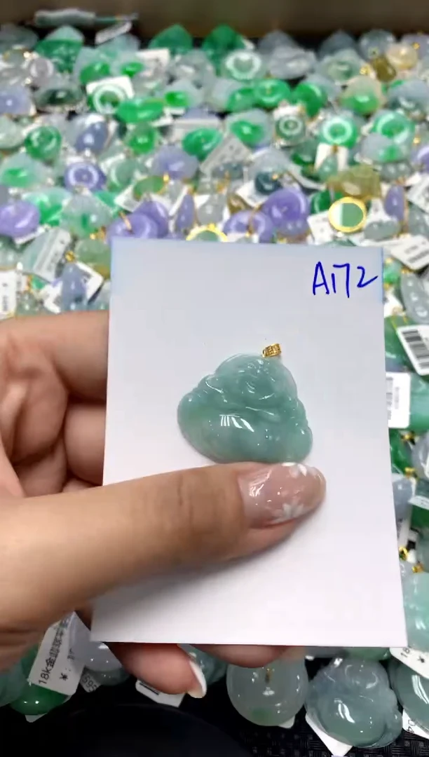 【闪购商品】翡翠颈饰18K金镶嵌111111111111111111