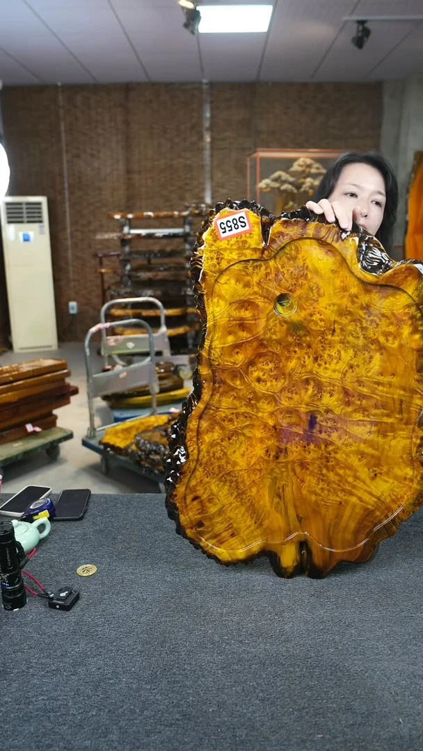 黄金樟实木茶盘噢
