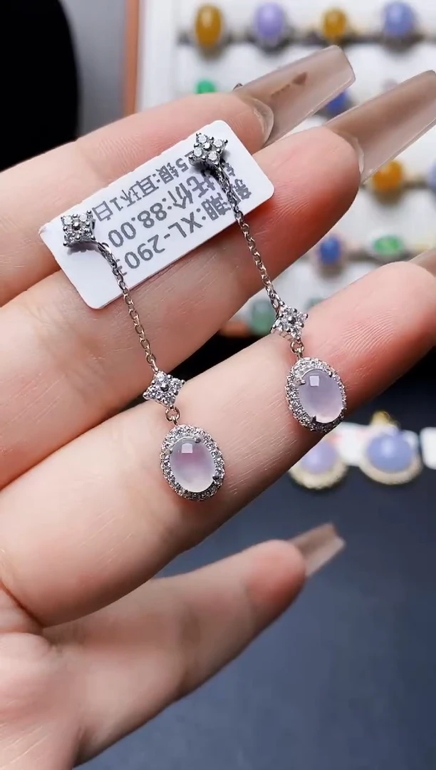 银S925镶嵌戒指翡翠1050