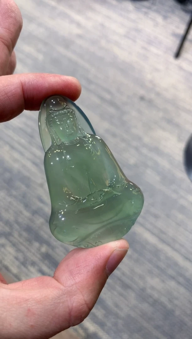 颈饰未镶嵌翡翠佛***侠佛