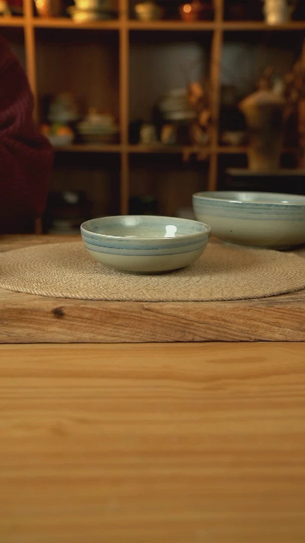 青云系列的6英寸罗汉碗1个