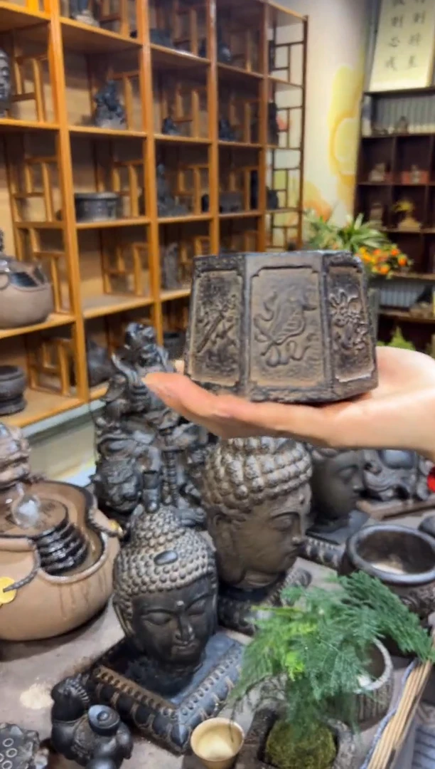 陶土【火山泥】八宝井