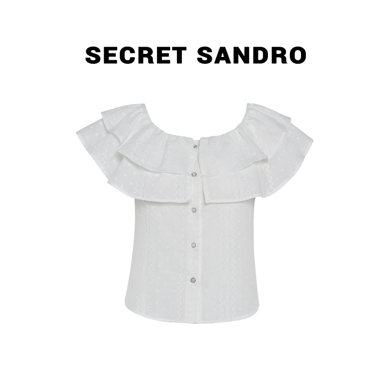 【白桃】Secret Sandro 楚楚 上衣 S55221144C