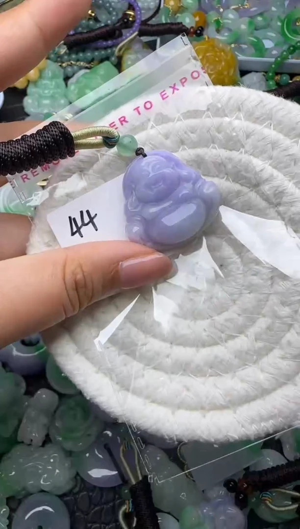 颈饰未镶嵌翡翠缅甸翡翠吊坠