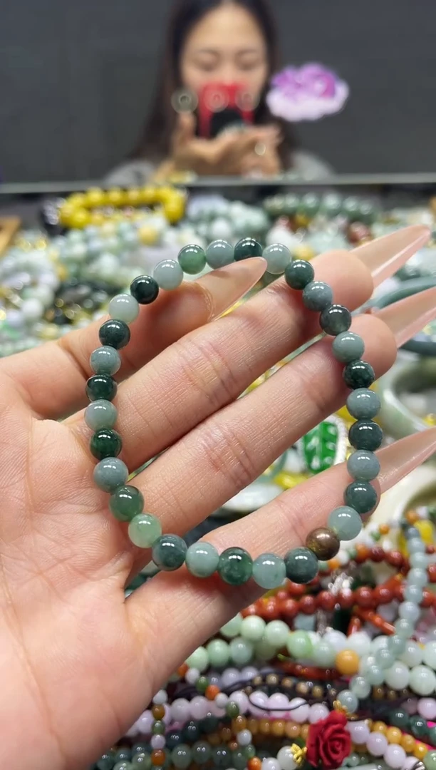 颈饰未镶嵌翡翠6MM