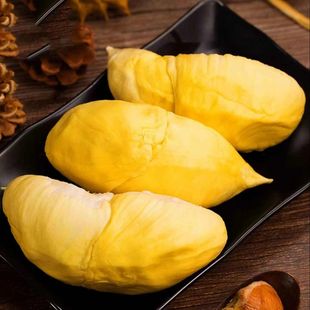 中国邮政泰国金枕头榴莲果肉树熟液氮冷冻榴莲肉软糯香甜可口香甜可口榴莲泰国金枕头冷冻300g