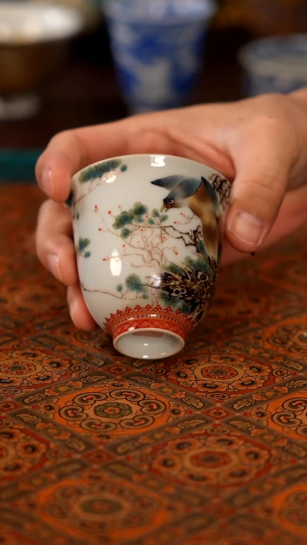 瓷片景德镇窑口茶器