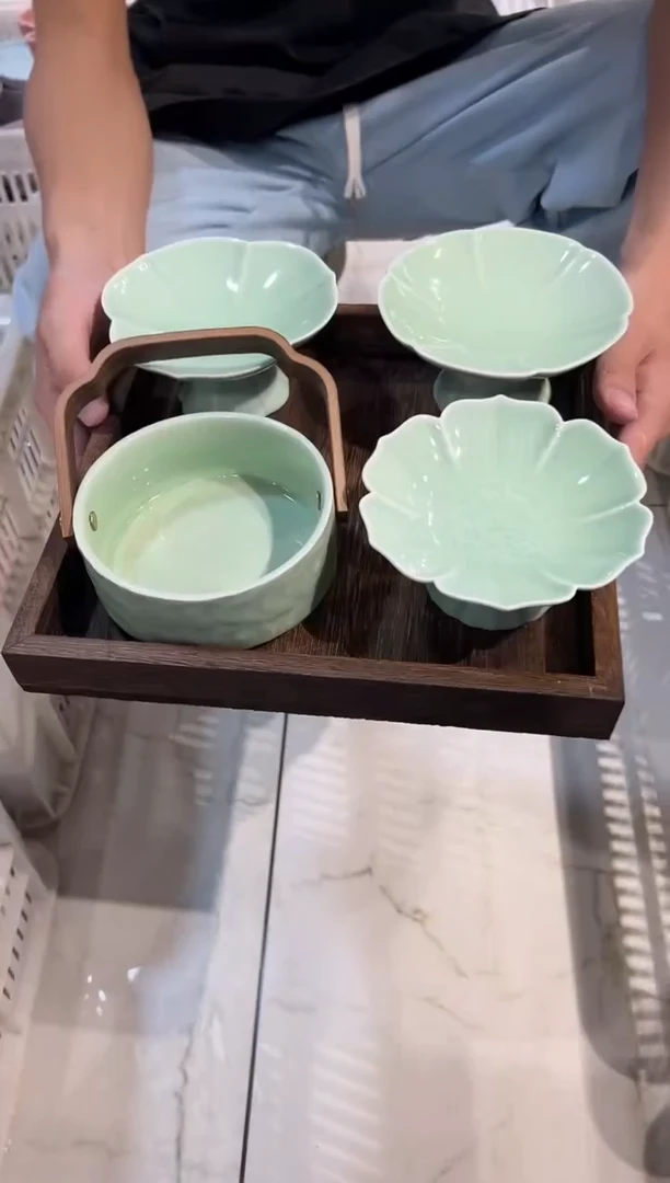瓷片微瑕商品 介意勿拍 托盘