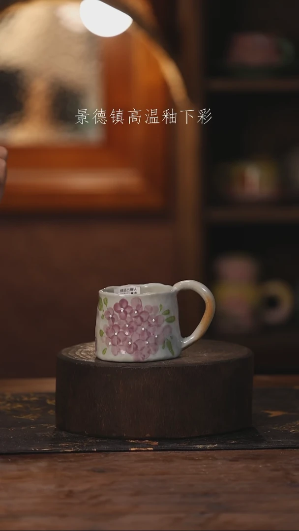 陶瓷景德镇高温釉下手绘陶瓷359
