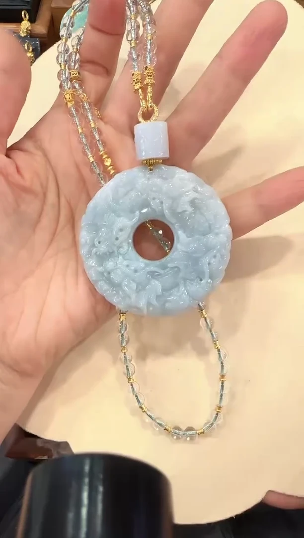 【闪购商品】翡翠颈饰未镶嵌国风