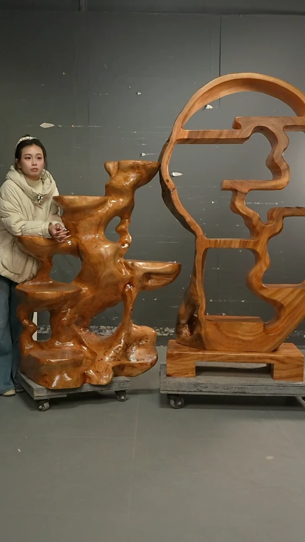 香樟木波*两个花架的定800尾款7200