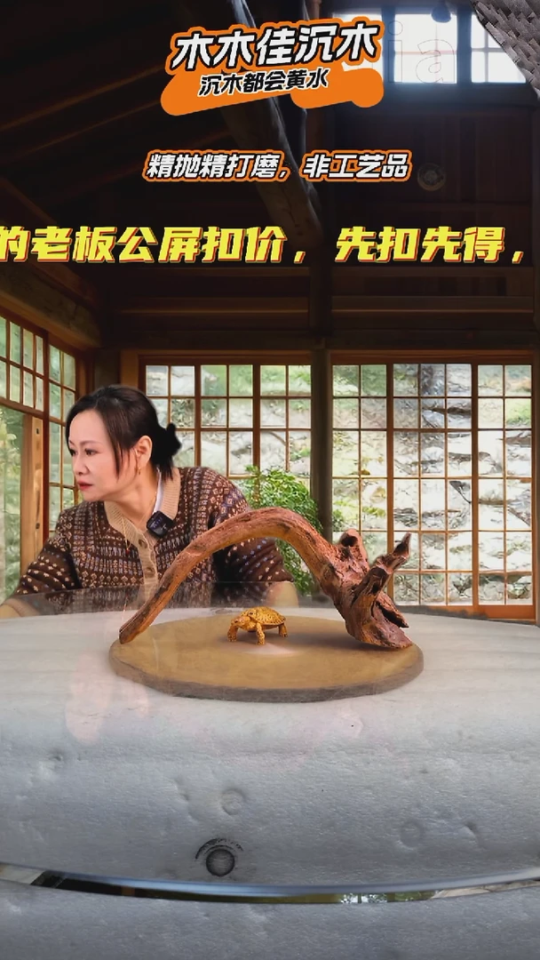 红****?木木佳鱼缸造景会黄水-821