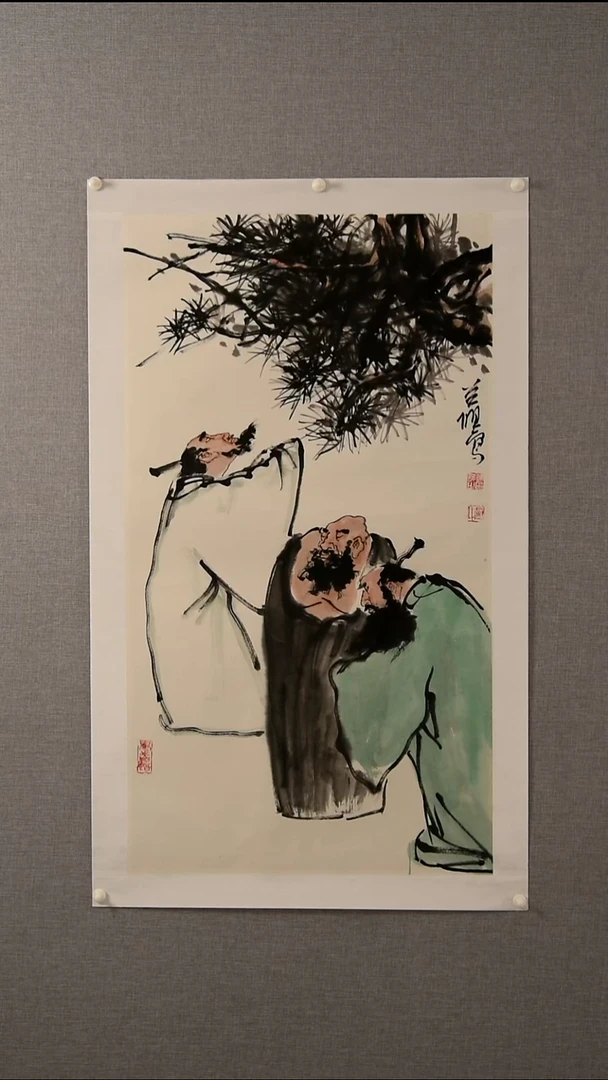 国画天*卢老师-人物-4.5平尺-01