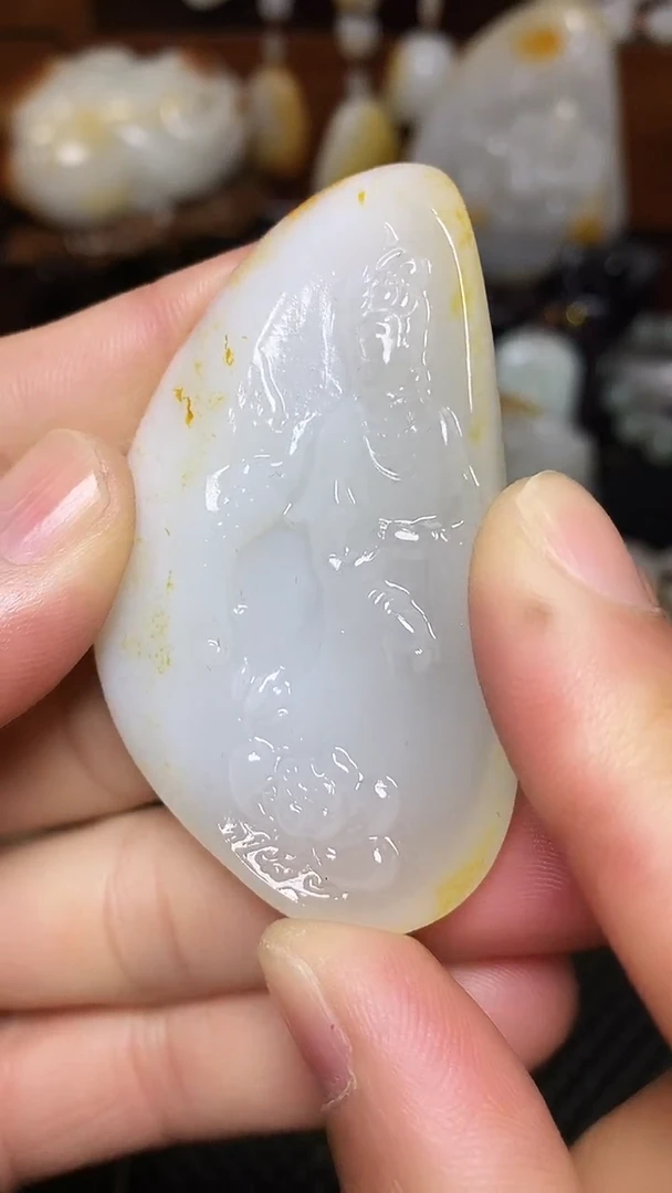 未镶嵌和田玉挂件1