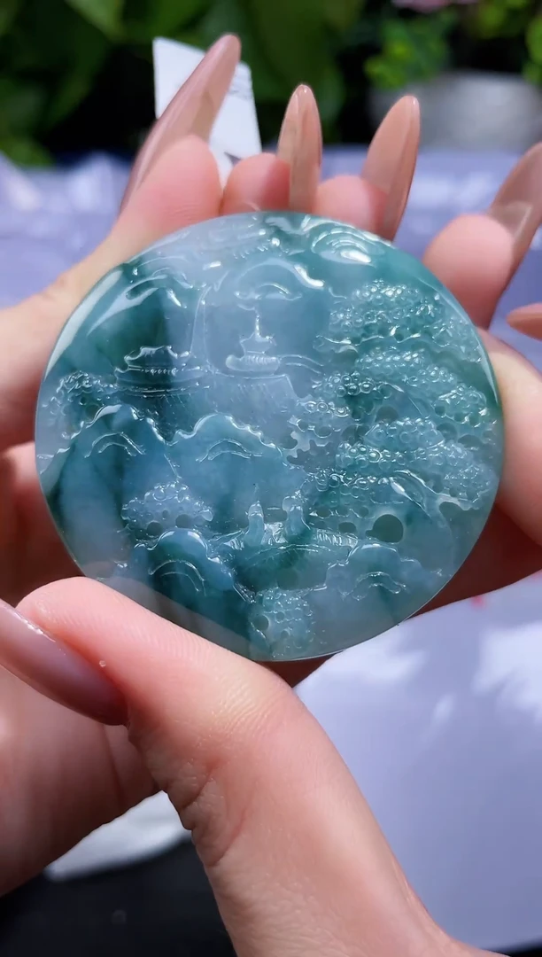 颈饰未镶嵌翡翠翡翠多样性发其一