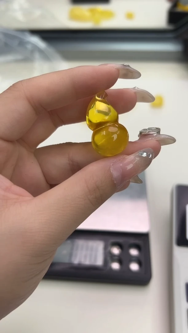 裸石琥珀未镶嵌琥珀蜜蜡吊坠