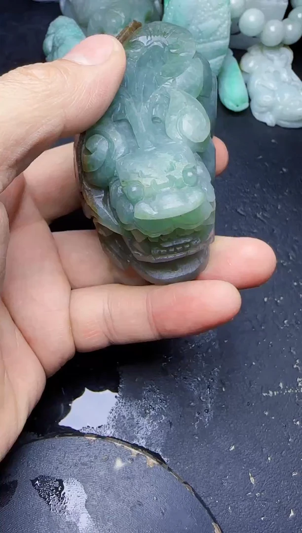 颈饰未镶嵌翡翠天然A货翡翠1