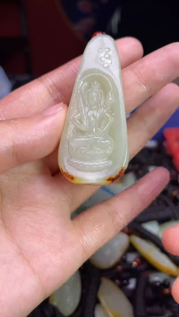 未镶嵌和田玉挂件1