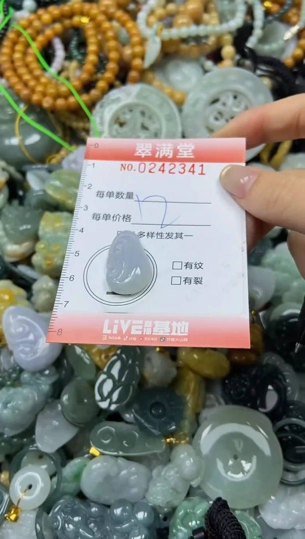 未镶嵌挂件翡翠闪购0242341