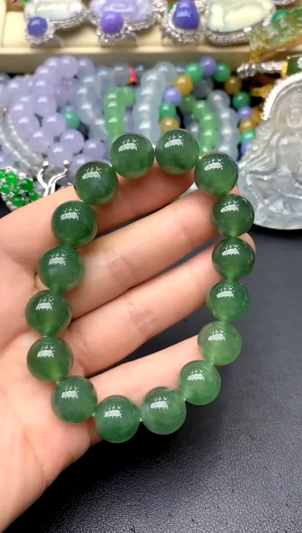 未镶嵌手串翡翠173 -中国好珍宝