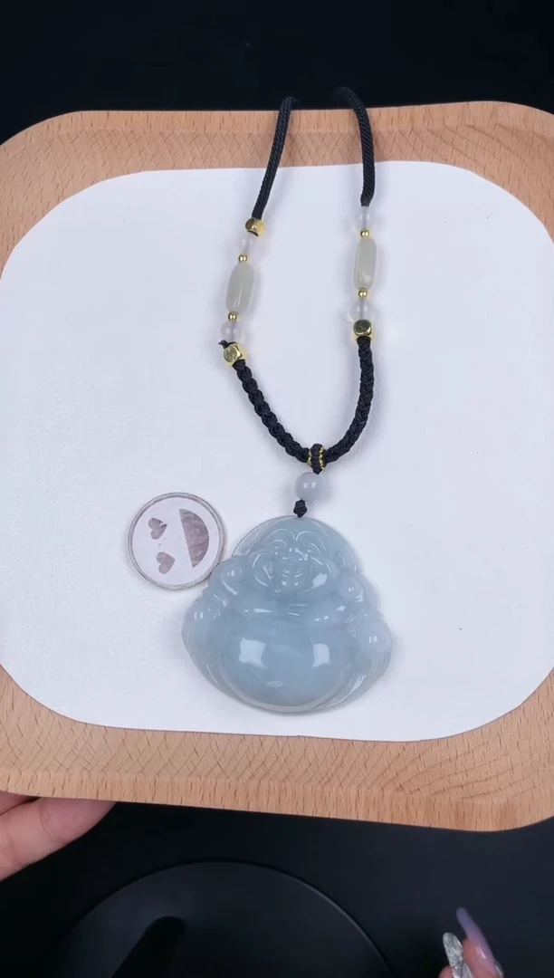 翡翠未镶嵌颈饰孤品-77