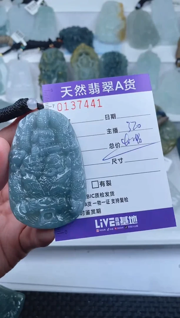 【闪购商品】翡翠颈饰未镶嵌       441