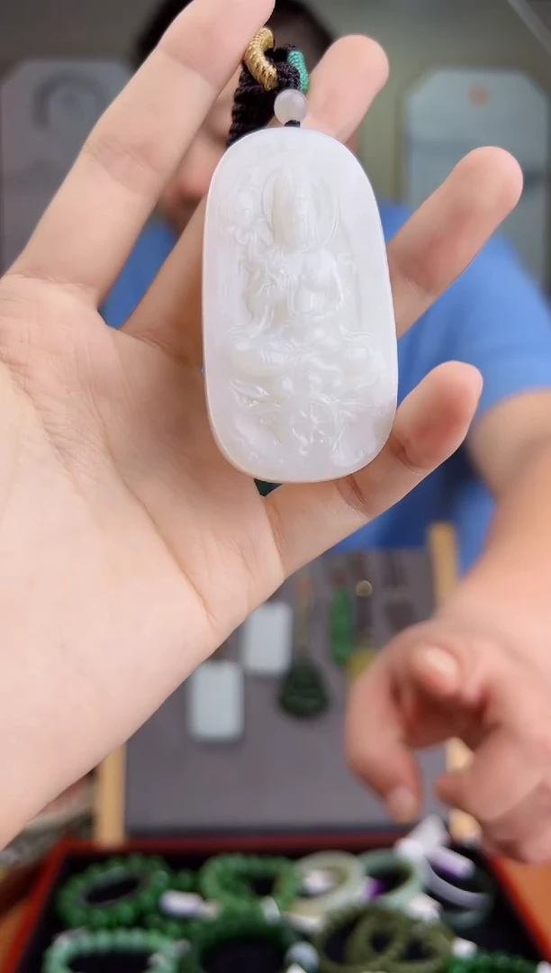 颈饰未镶嵌和田玉多样性发货 拍一单发一个