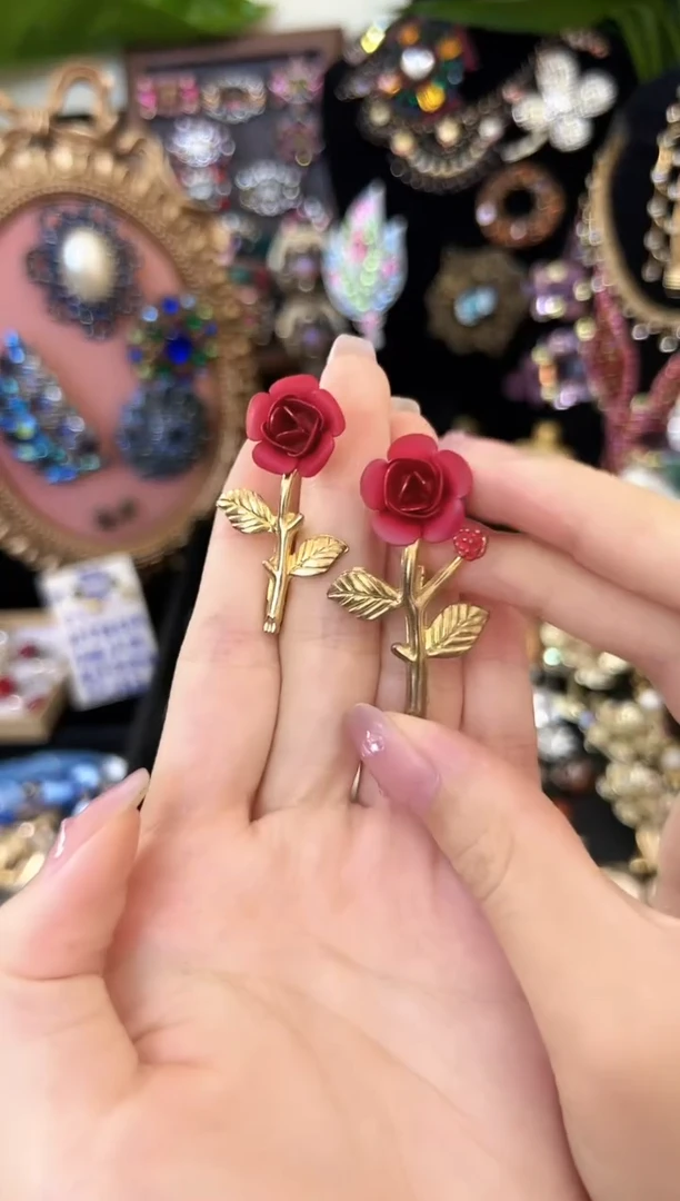 铁合金合成碳硅石984胸针两颗