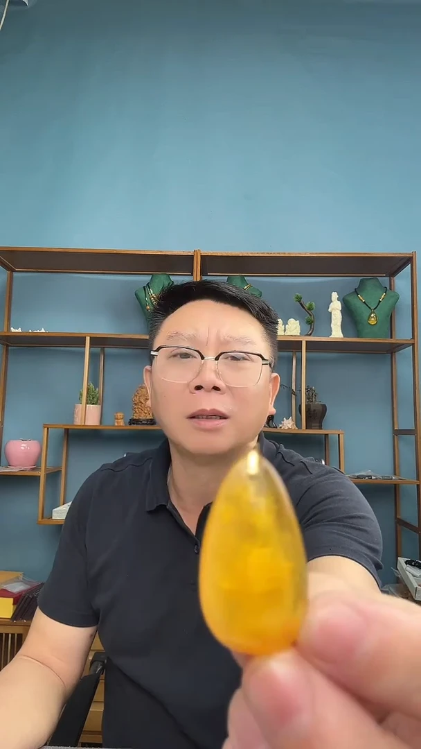 裸石琥珀未镶嵌24（有瑕介意勿拍）