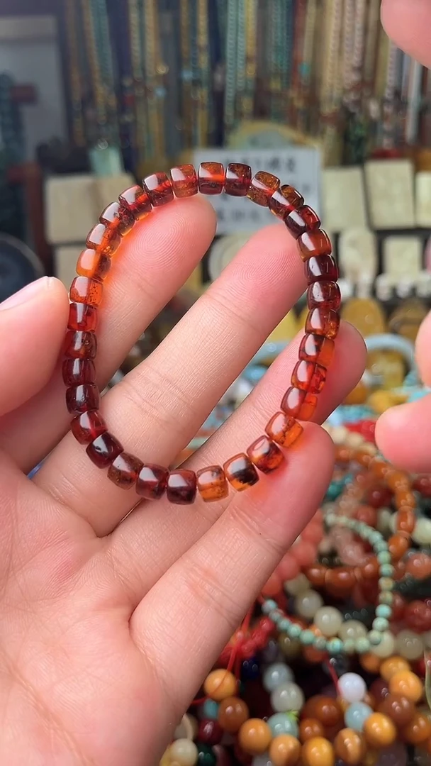 【闪购商品】琥珀裸石未镶嵌（一物一件）5842