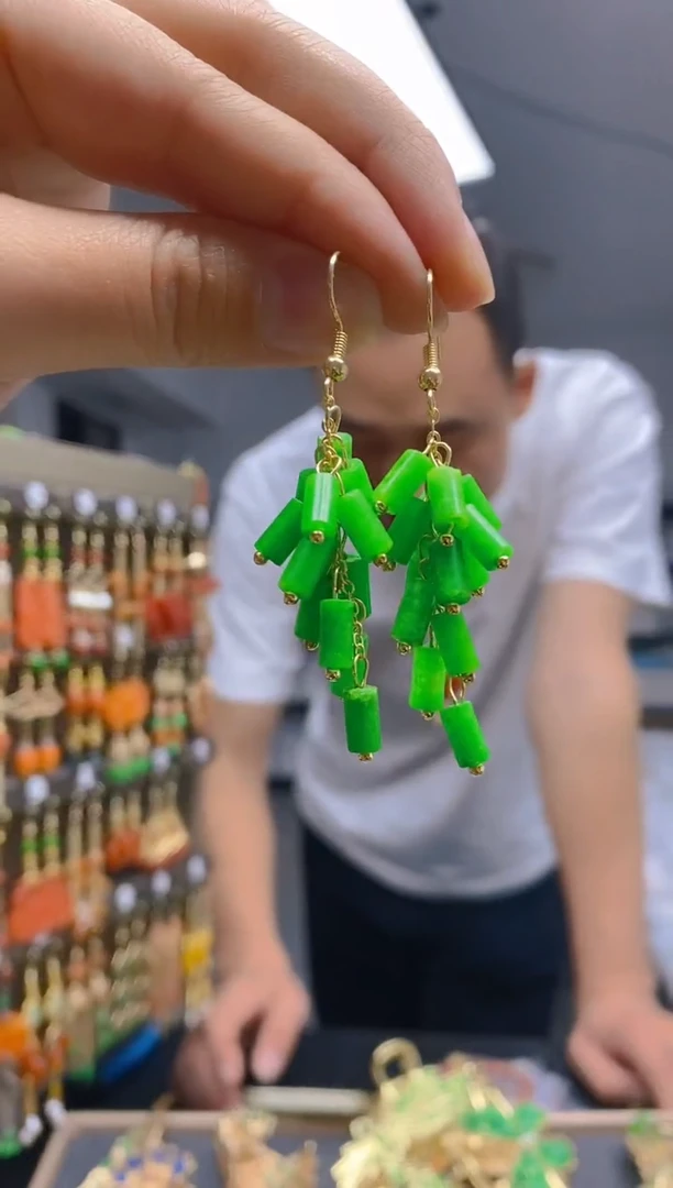 【闪购商品】玛瑙/玉髓耳饰合金04玛瑙耳饰