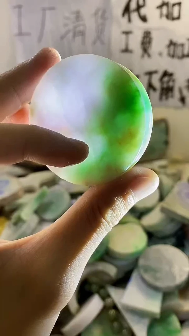 裸石翡翠纯天然缅甸翡翠320