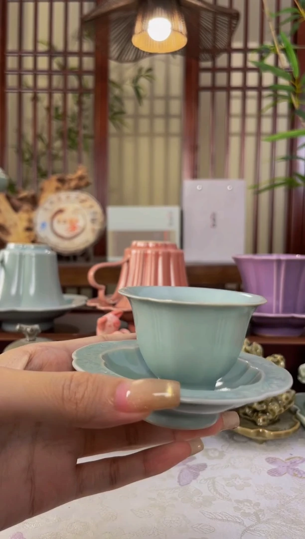 北溪堂-天青色疏影杯