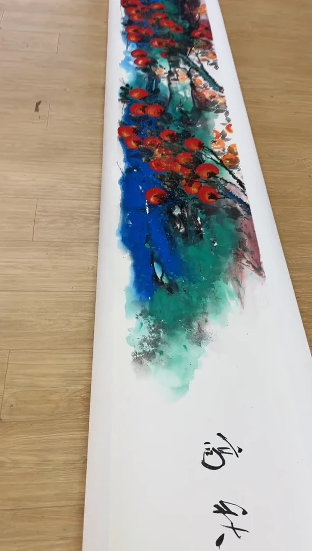 国画徐亚东-精品长卷-国画作品-下
