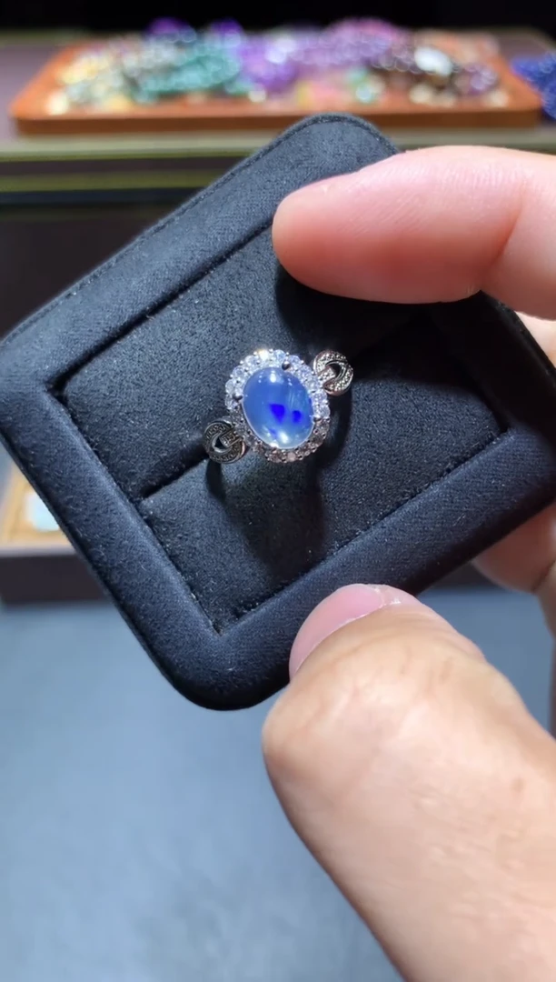 【闪购商品】欧泊戒指未镶嵌P02【所见即所得】