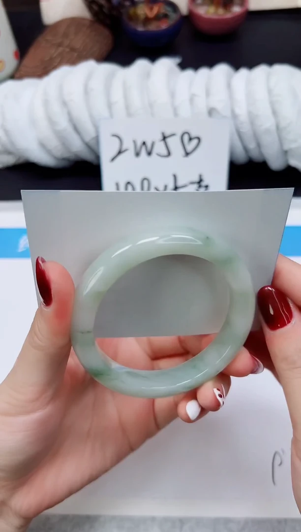 未镶嵌手镯石英质玉A256-54`55`56