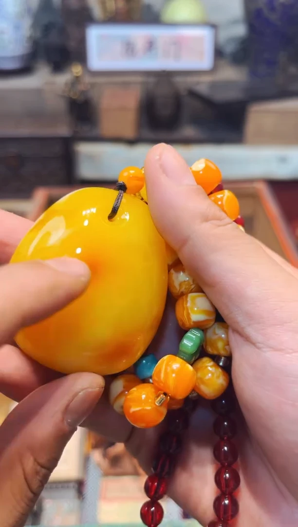 未镶嵌蜜蜡裸石2瑞哥专属高端精品80