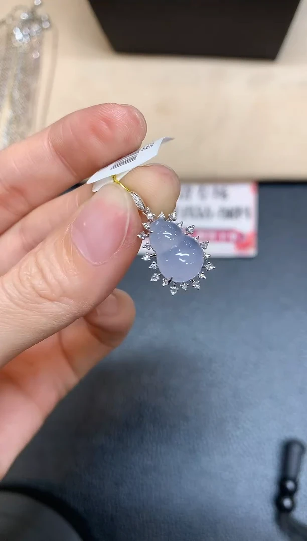 【闪购商品】翡翠颈饰18K金镶嵌【无鉴赏期多样性发其一