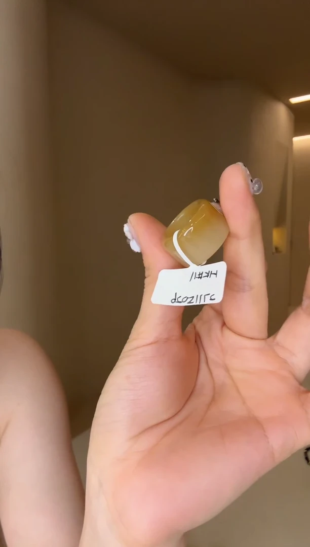 未镶嵌戒指和田玉11码全糖