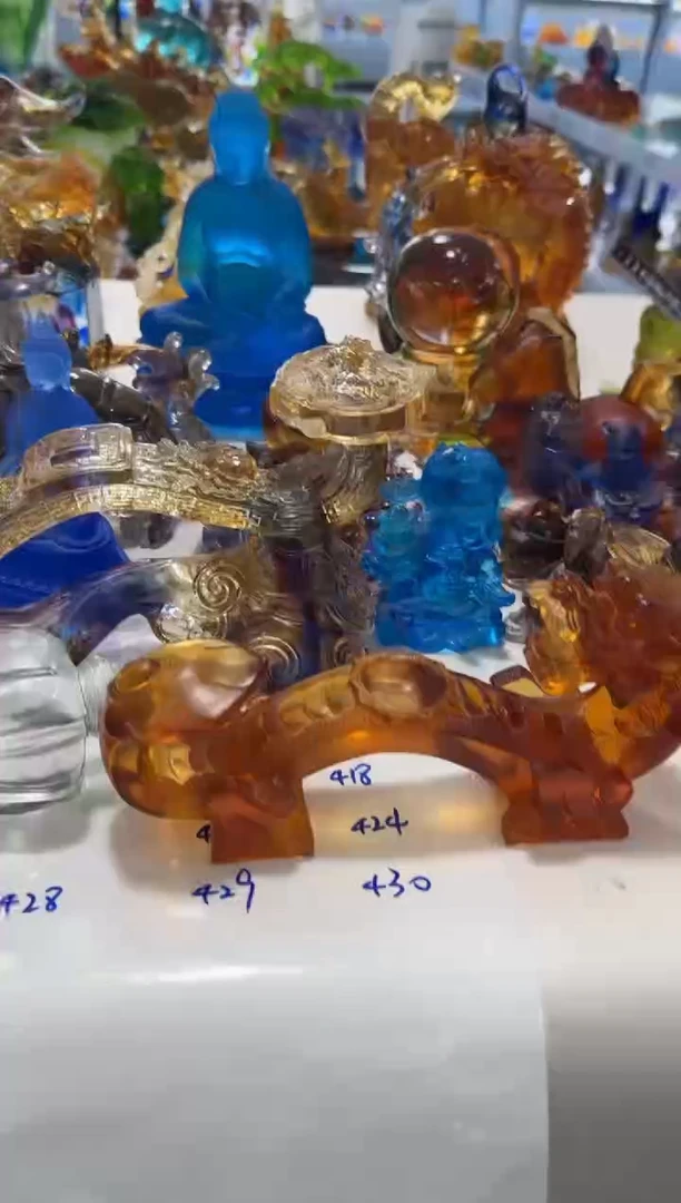 手工艺品琉璃x302 如翼龙 微瑕作品  不退不换  介意勿拍